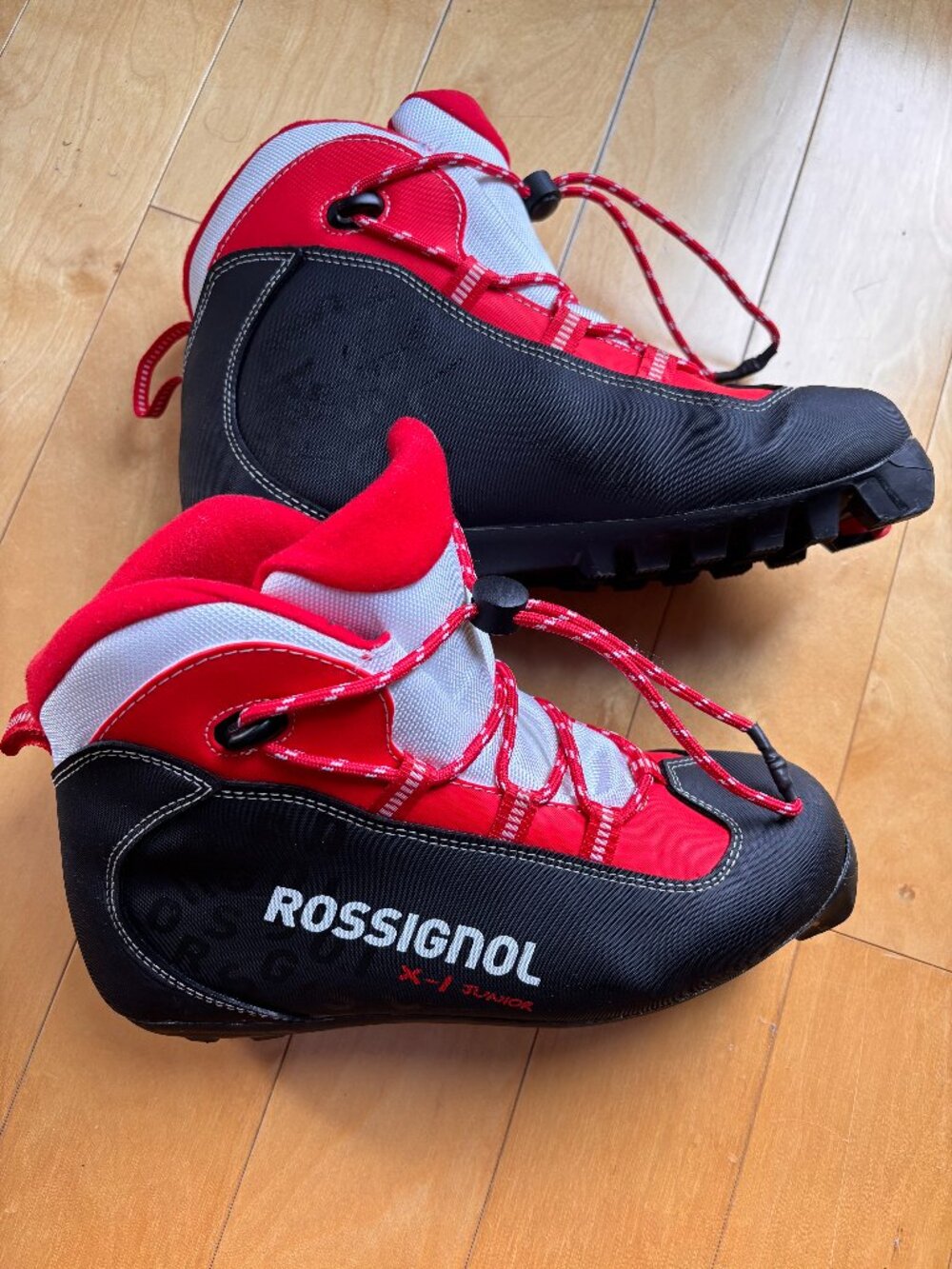 Rossignol Red and Black Cross-country boots